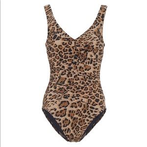 Karla Colletto Ava V-Neck Underwire One Piece